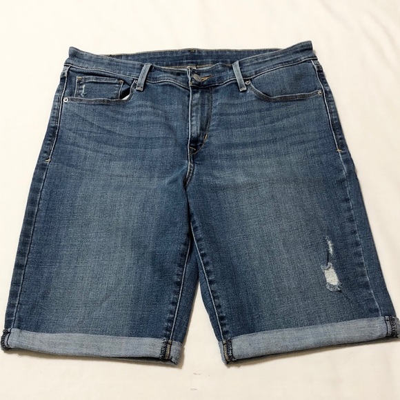 Levi's Pants - Levi’s Women’s Stretch Bermuda Jean Shorts - 30